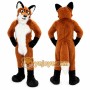 Orange Fox Mascot Costume