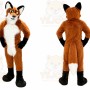 Orange Fox Mascot Costume