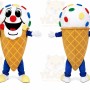 Ice Cream Cone Mascot Costume