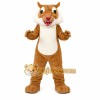 Tan Leopard Mascot Costume Tan Leopard Mascot Costume