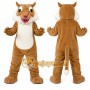 Tan Leopard Mascot Costume