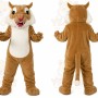 Tan Leopard Mascot Costume