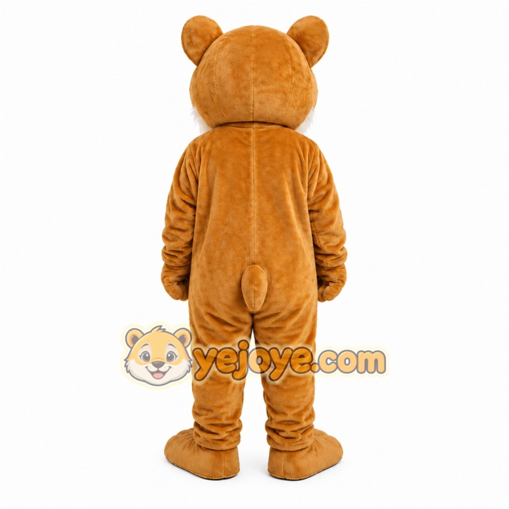Orange Leopard Mascot Costume Orange Leopard Mascot Costume