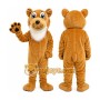 Orange Leopard Mascot Costume