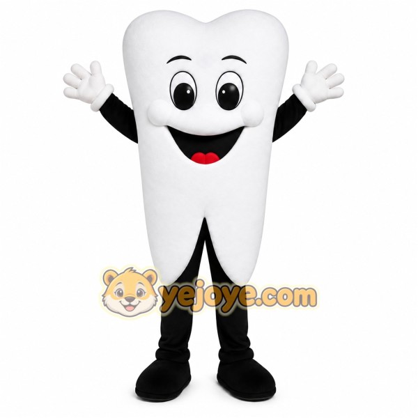 Happy Tooth Mascot Costume