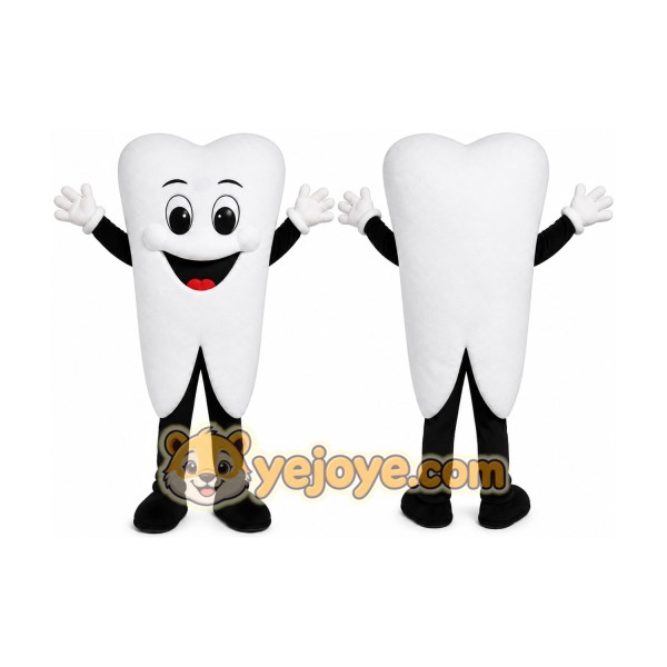 Happy Tooth Mascot Costume
