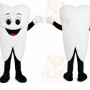 Happy Tooth Mascot Costume