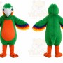 Green Parrot Mascot Costume