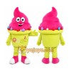 Pink Ice Cream Mascot Costume Pink Ice Cream Mascot Costume