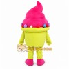 Pink Ice Cream Mascot Costume Pink Ice Cream Mascot Costume