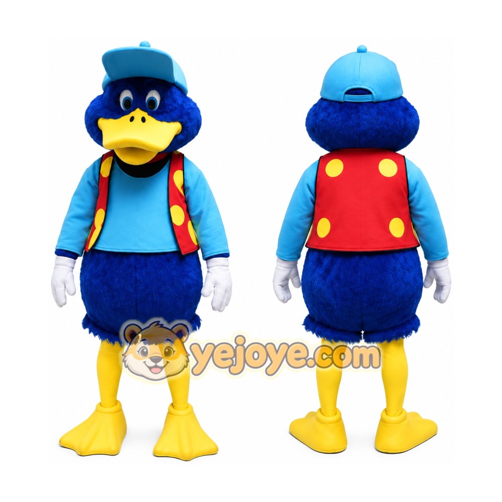 Blue Bird Mascot Costume Blue Bird Mascot Costume
