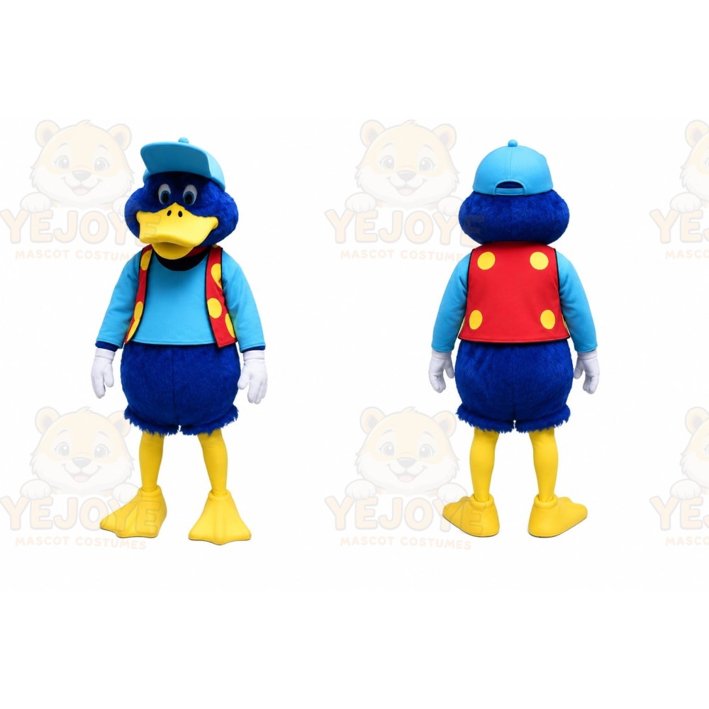 Blue Bird Mascot Costume