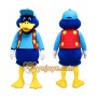 Blue Bird Mascot Costume