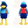 Blue Bird Mascot Costume