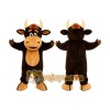 Black Bull Mascot Costume
