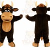 Black Bull Mascot Costume