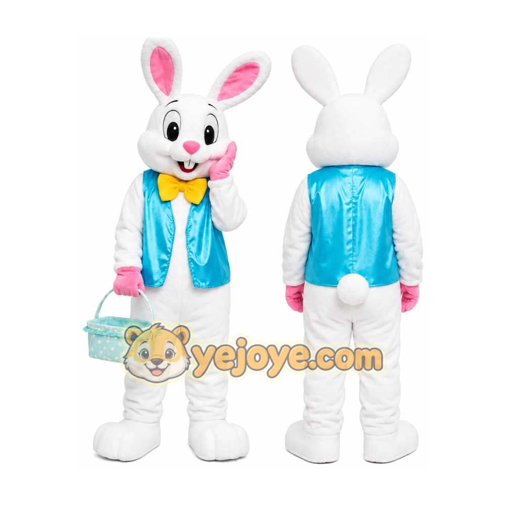 Bunny Jacket Mascot Costume Bunny Jacket Mascot Costume
