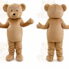 Tan Bear Mascot Costume