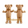Tan Bear Mascot Costume