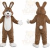 Brown Rabbit Mascot Costume
