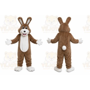 Brown Rabbit Mascot Costume