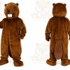 Brown Beaver Mascot Costume