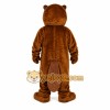 Brown Beaver Mascot Costume