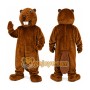 Brown Beaver Mascot Costume