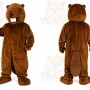 Brown Beaver Mascot Costume