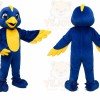 Blue Bird Mascot Costume
