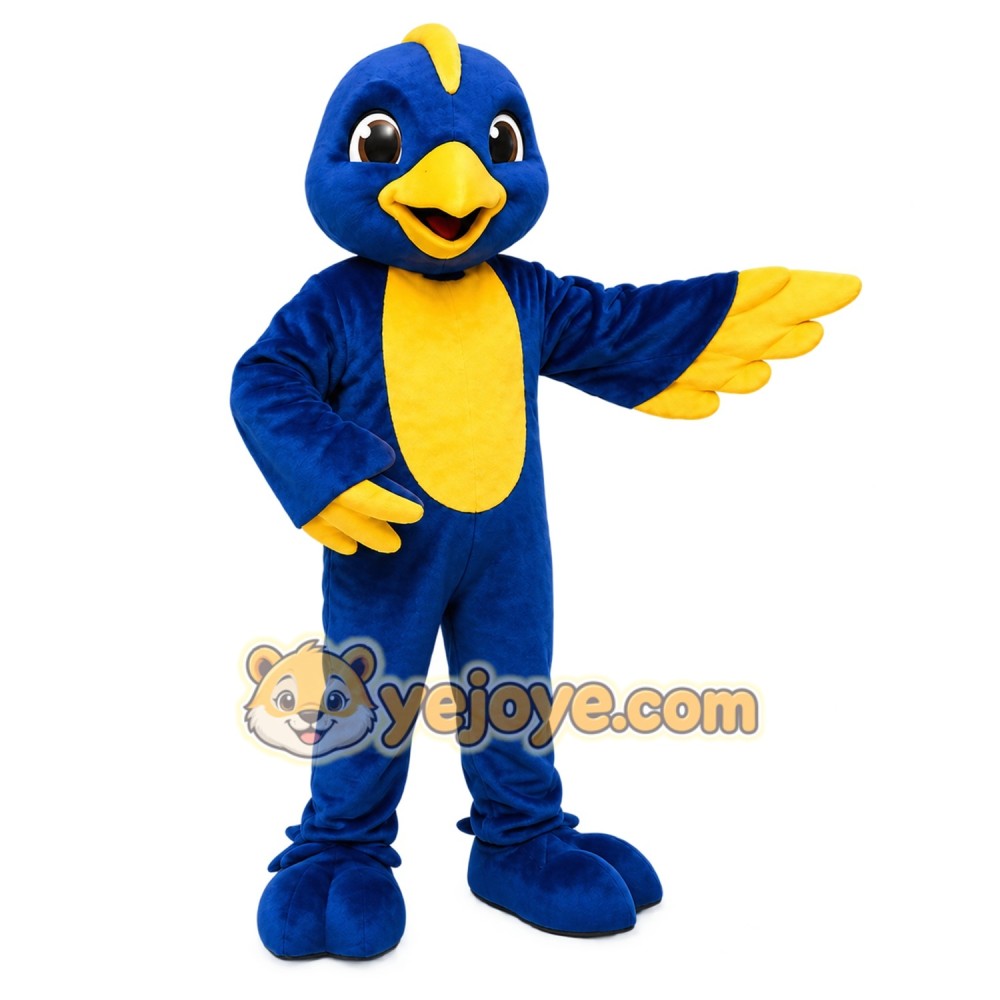 Blue Bird Mascot Costume Blue Bird Mascot Costume