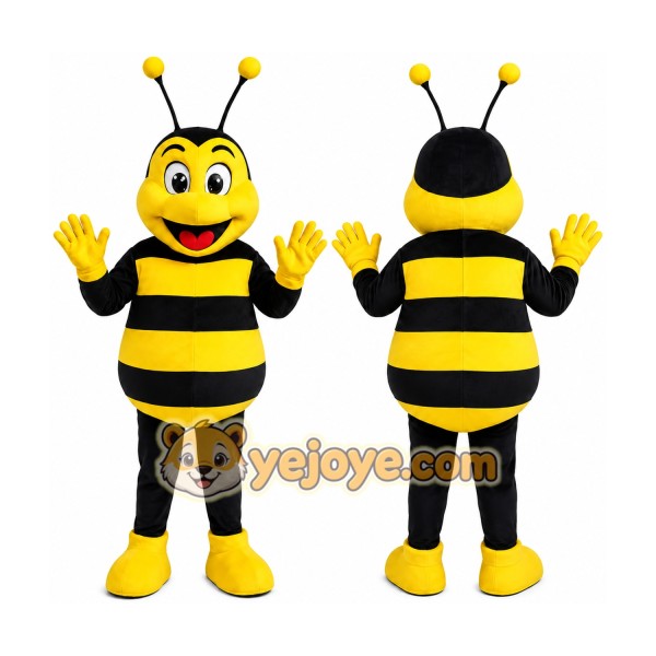 Yellow Bee Mascot Costume