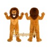 Tan Lion Mascot Costume Tan Lion Mascot Costume