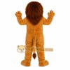 Tan Lion Mascot Costume Tan Lion Mascot Costume