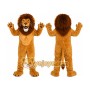 Tan Lion Mascot Costume