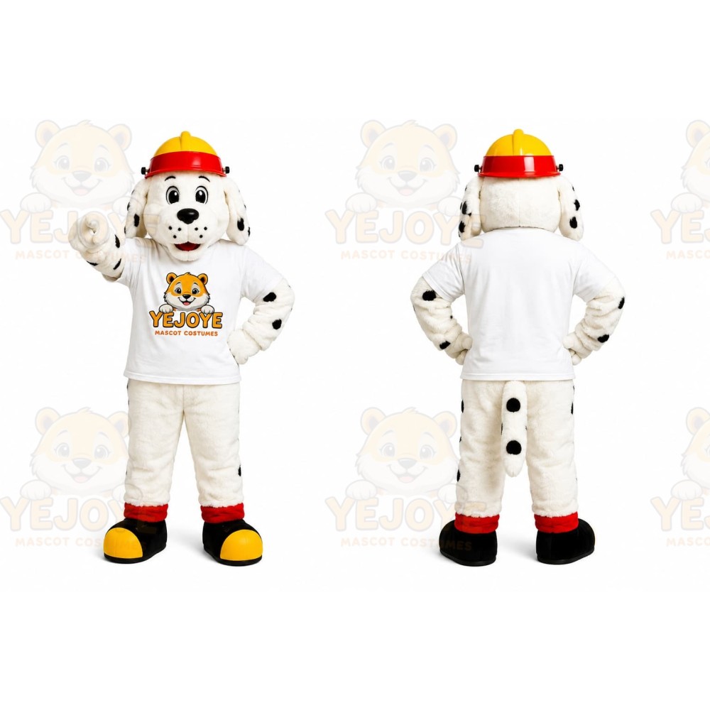Firefighter Dog Mascot Costume