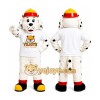 Firefighter Dog Mascot Costume Firefighter Dog Mascot Costume