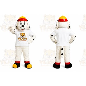 Firefighter Dog Mascot Costume