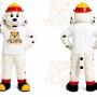 Firefighter Dog Mascot Costume