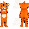 Orange Tiger Mascot Costume