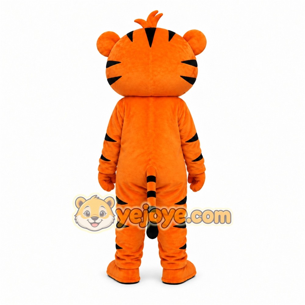 Orange Tiger Mascot Costume Orange Tiger Mascot Costume