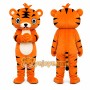 Orange Tiger Mascot Costume