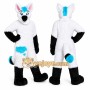 Spotted Husky Mascot Costume