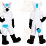 Spotted Husky Mascot Costume