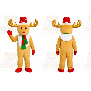 Christmas Reindeer Mascot Costume