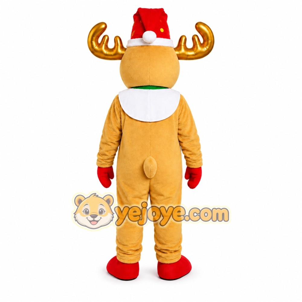 Christmas Reindeer Mascot Costume
