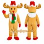 Christmas Reindeer Mascot Costume