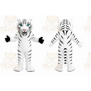 White Tiger Mascot Costume