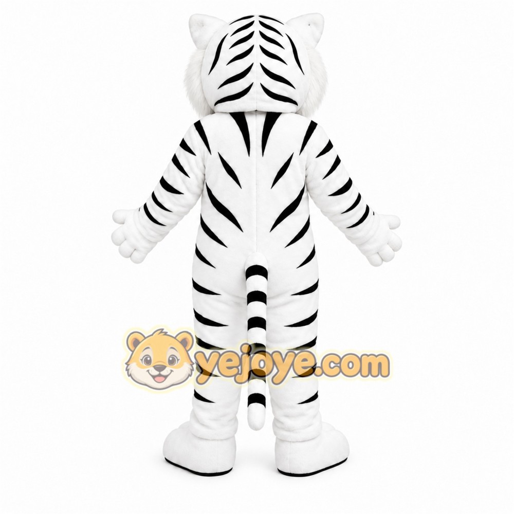 White Tiger Mascot Costume White Tiger Mascot Costume