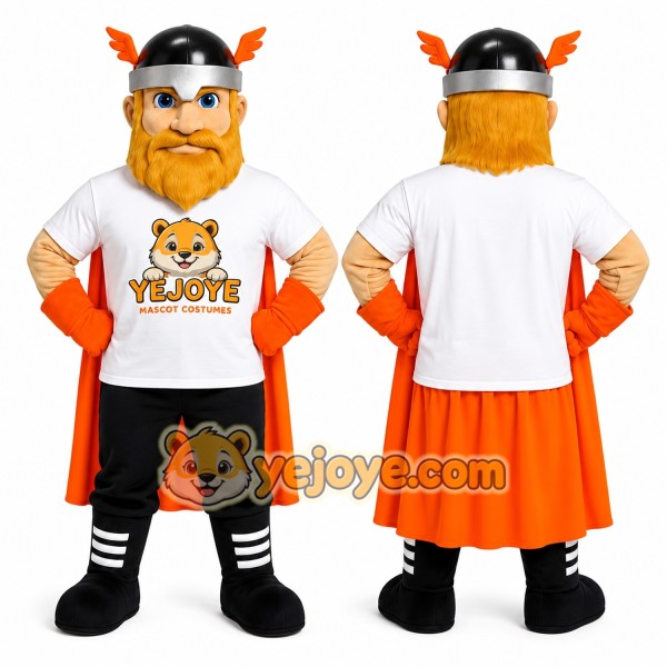 Viking Warrior Mascot Costume Adult Size